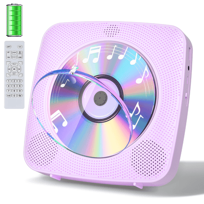 Kegaudio Portable CD Player with Bluetooth & Hi-Fi Sound
