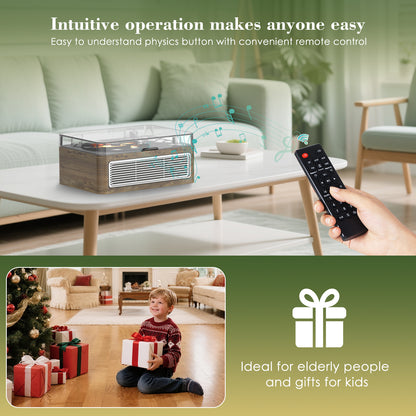 Kegaudio Bluetooth CD Player with Hi-Fi Sound, FM Radio & USB