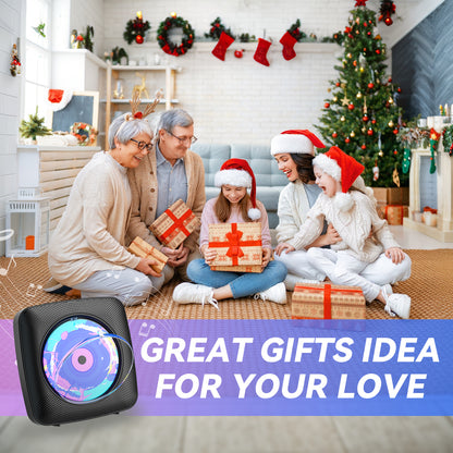 Kegaudio Portable CD Player with Bluetooth & Hi-Fi Sound