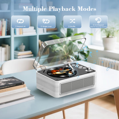 Kegaudio CD Player – Vintage Design, Hi-Fi Stereo & USB Mode