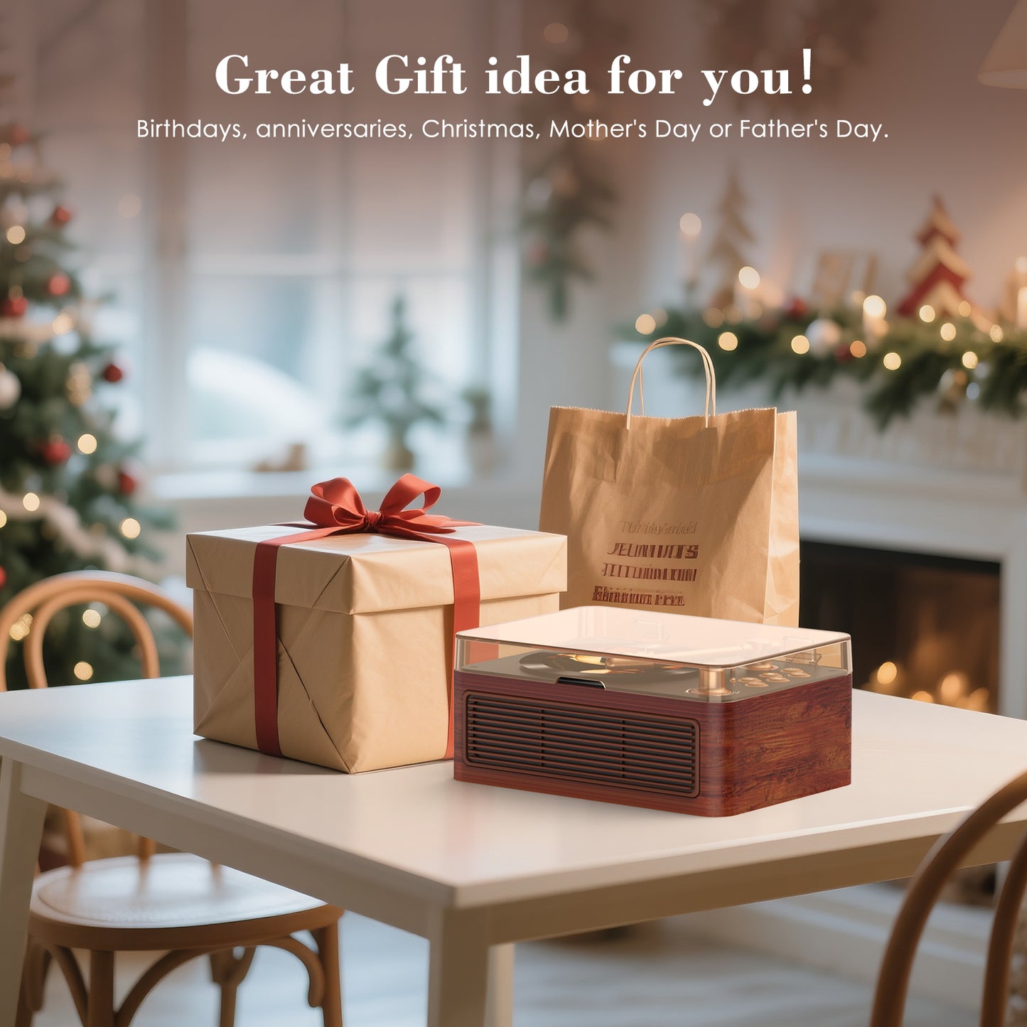 Kegaudio CD Player – Retro Bluetooth Hi-Fi Sound & Portable Design