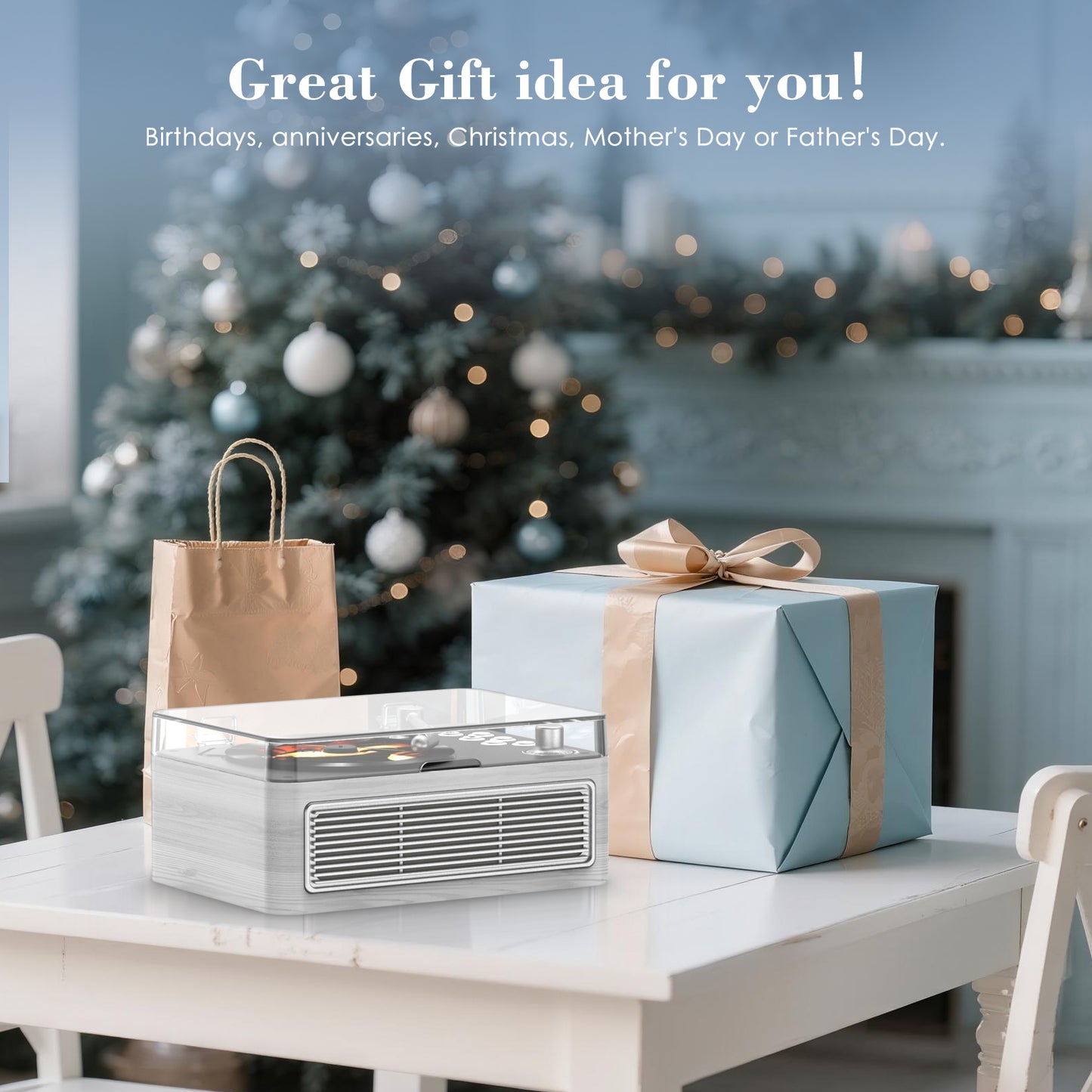 Kegaudio CD Player – Vintage Design, Hi-Fi Stereo & USB Mode